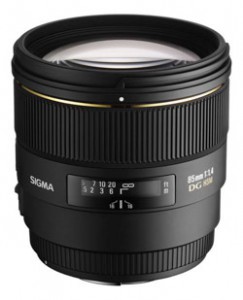 Sigma 85mm F1.4 EX DG HSM